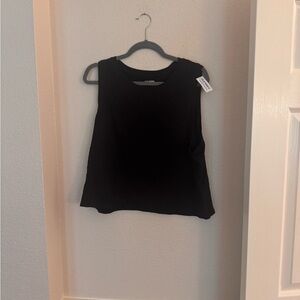 Old Navy Black Boxy Tank Top